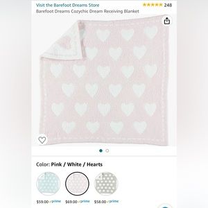 Barefoot Dreams Receiving Blanket